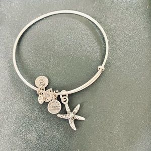 Alex and Ani Silver Starfish Bracelet